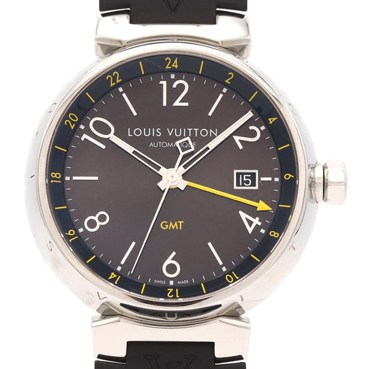 Louis Vuitton Tambour GMT SS Automatic Winding Watch