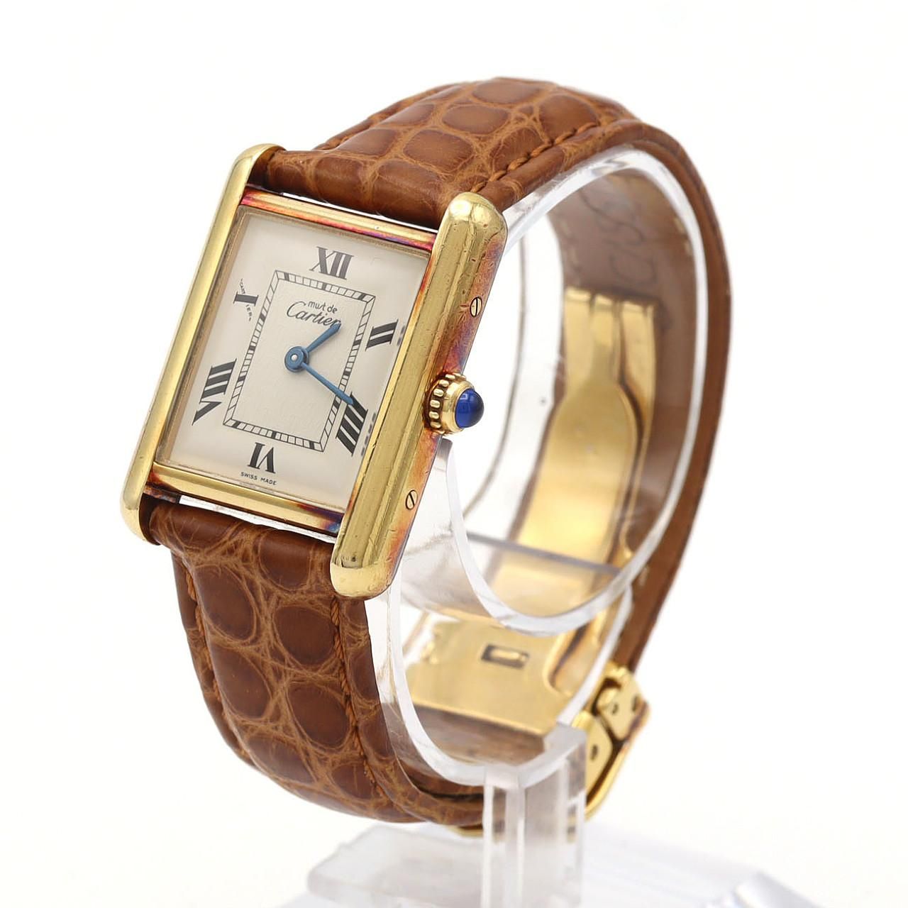 Cartier Must Tank SM Quartz Watch — view 2