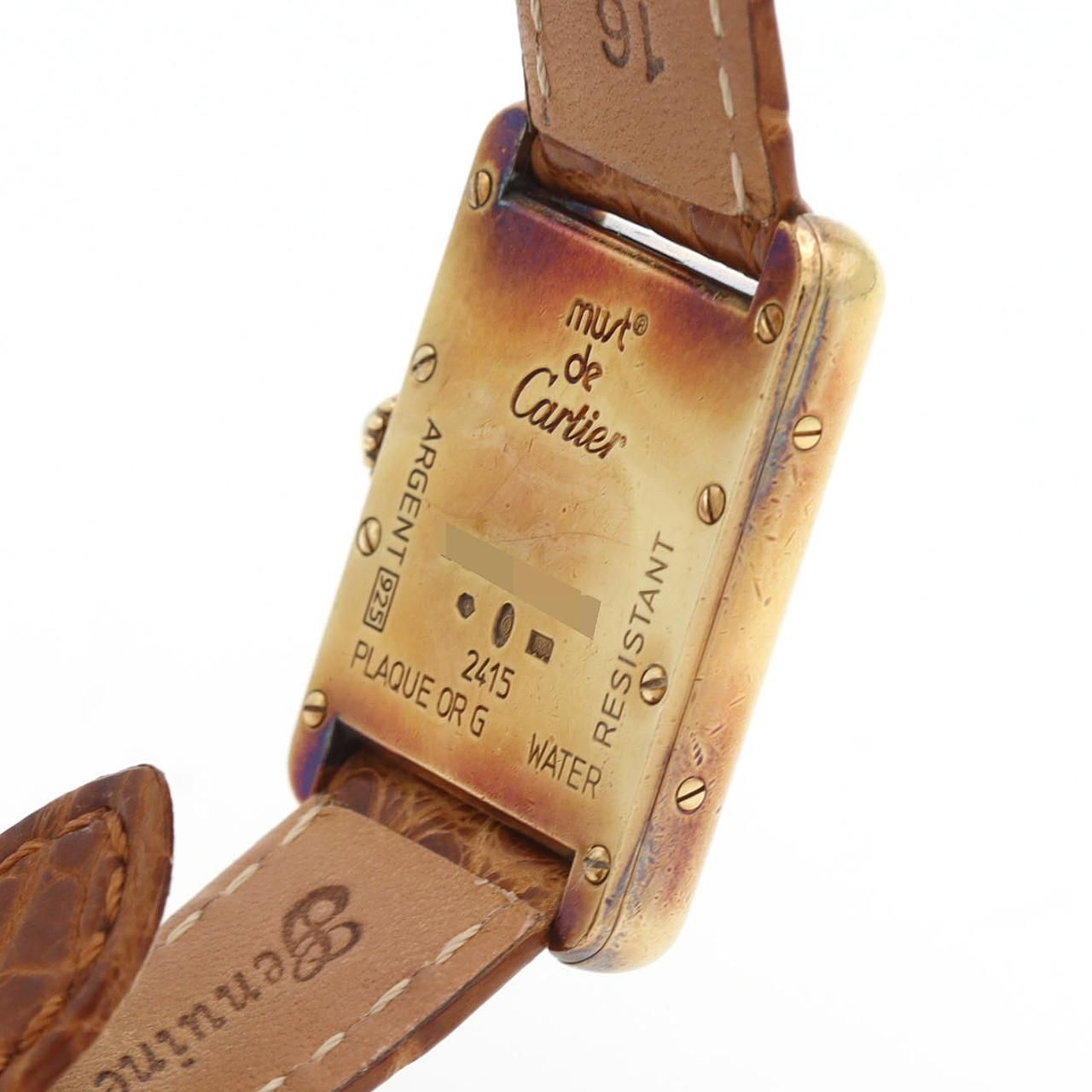 Cartier Must Tank SM Quartz Watch — view 6