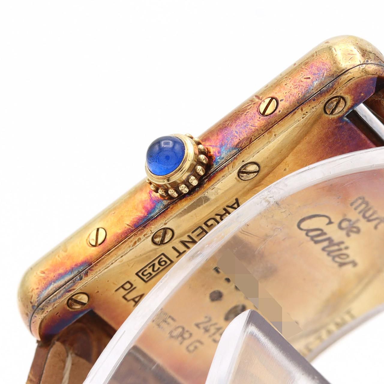 Cartier Must Tank SM Quartz Watch — view 3