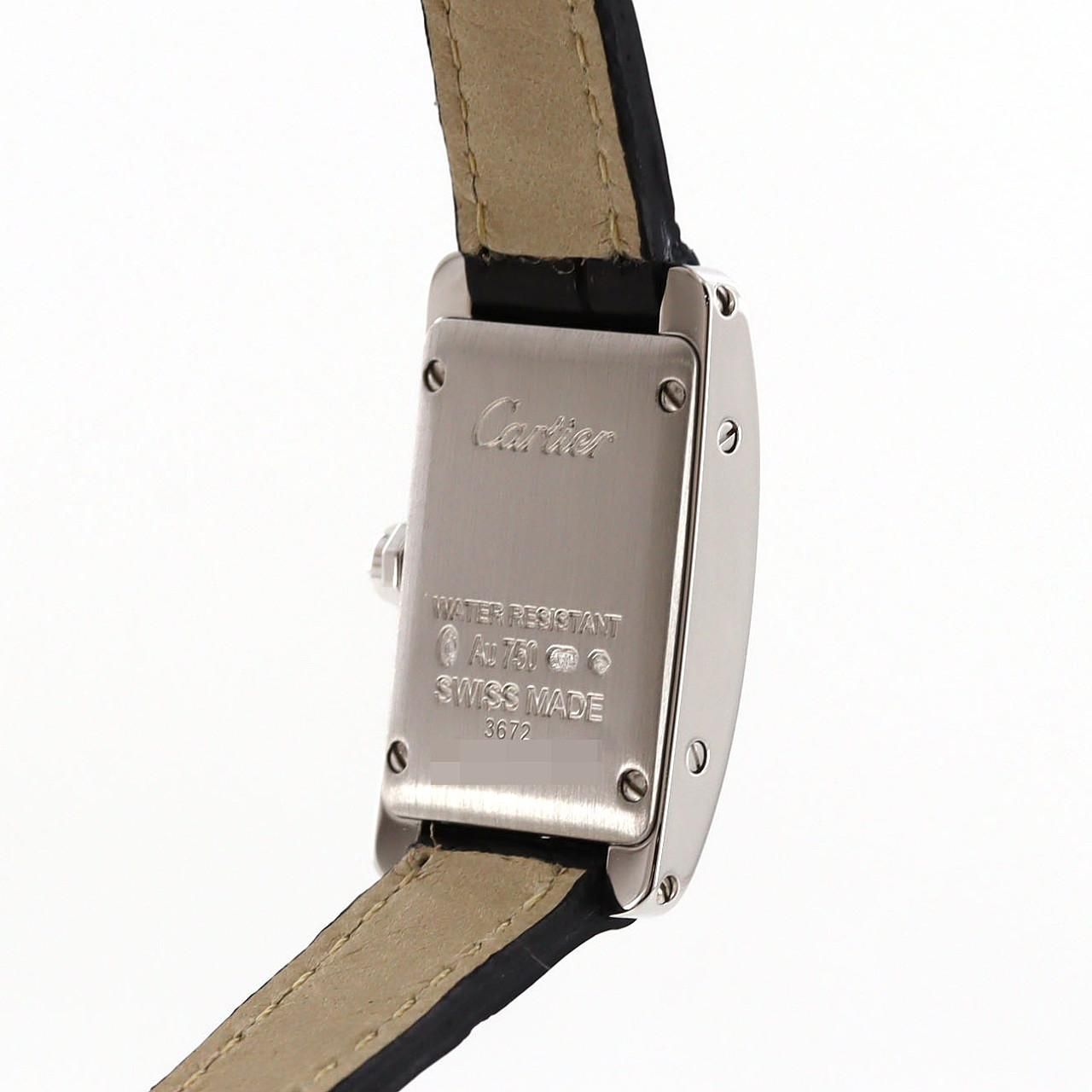 Cartier Mini Tank American WG D WG Quartz Watch — view 8