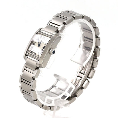 Cartier Tank Francaise SM SS Quartz Watch — view 2