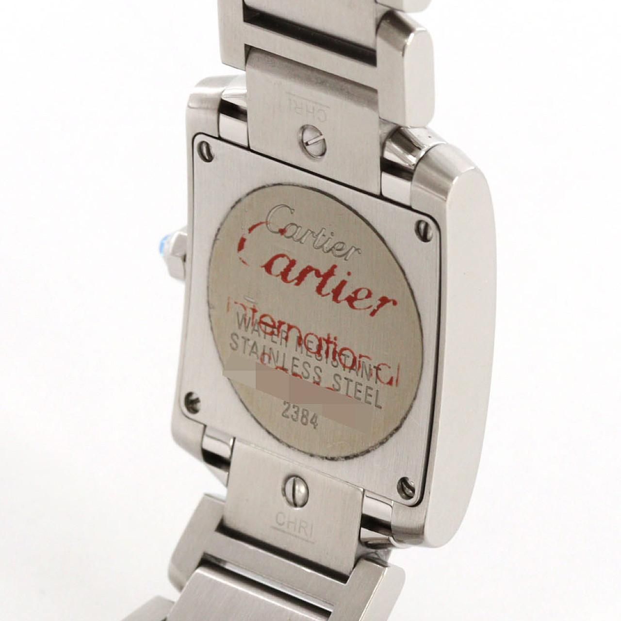 Cartier Tank Francaise SM SS Quartz Watch — view 8