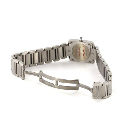 Cartier Tank Francaise SM SS Quartz Watch — view 9