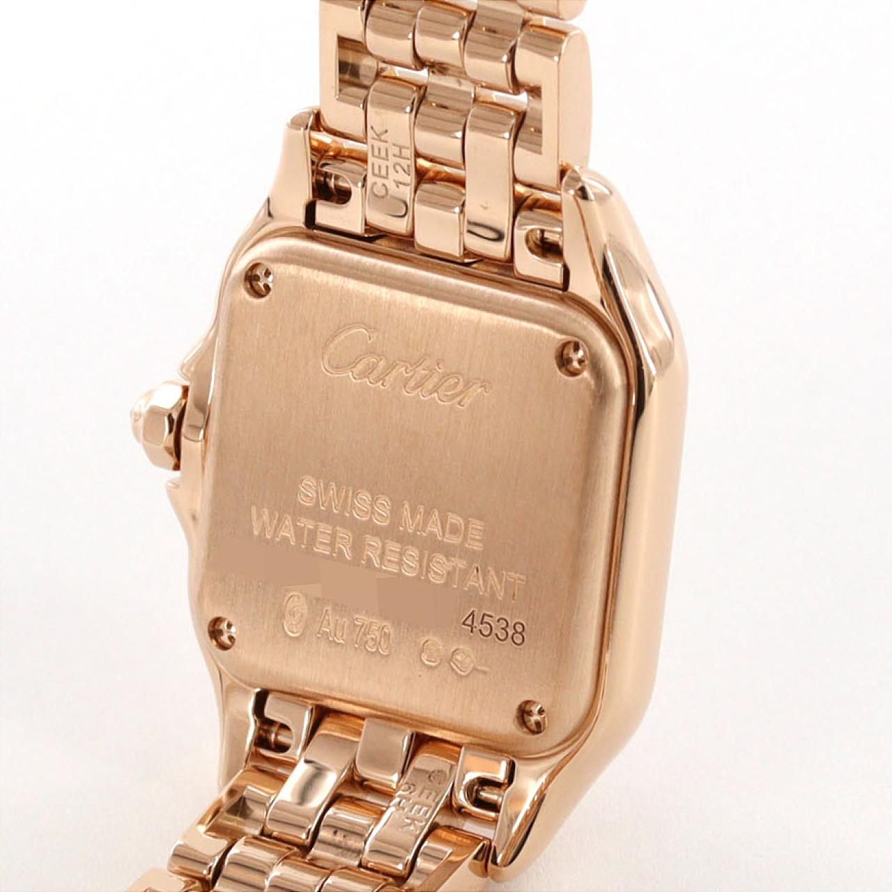 Cartier Panthere de Cartier SM PG D Center Pave PG RG Quartz Watch — view 7