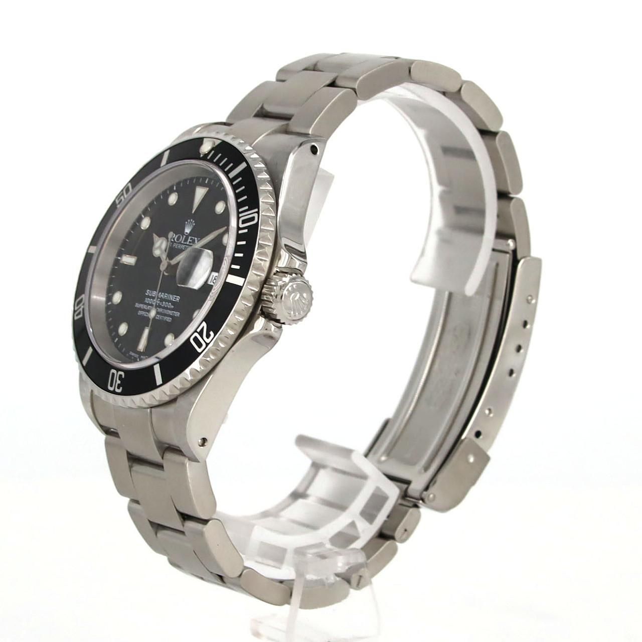 Rolex Submariner Date SS Automatic Winding a Number Watch — view 2