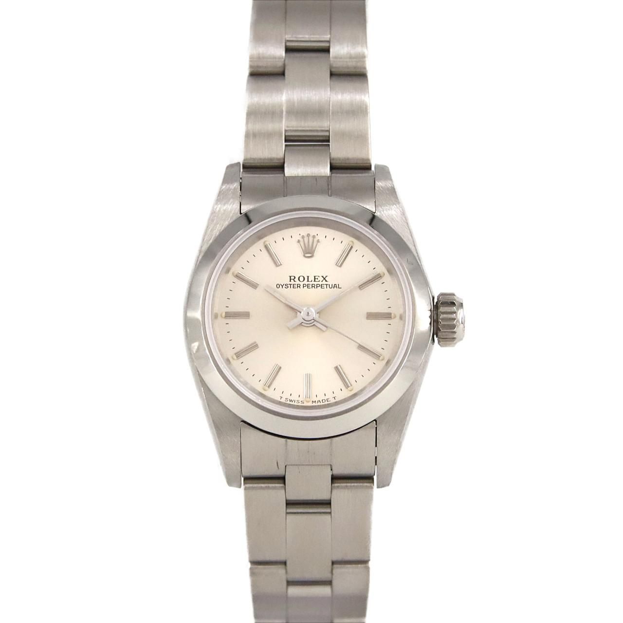 Rolex Oyster Perpetual SS Automatic Winding Number Watch