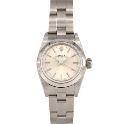 Rolex Oyster Perpetual SS Automatic Winding Number Watch
