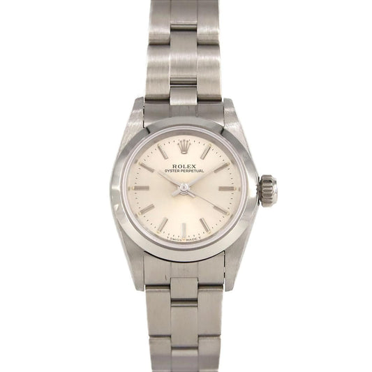 Rolex Oyster Perpetual SS Automatic Winding Number Watch