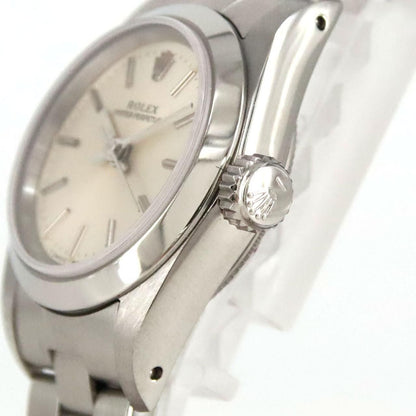 Rolex Oyster Perpetual SS Automatic Winding Number Watch — view 4