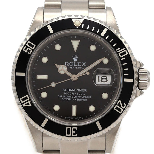 Rolex Submariner Date SS Automatic Winding Number Watch