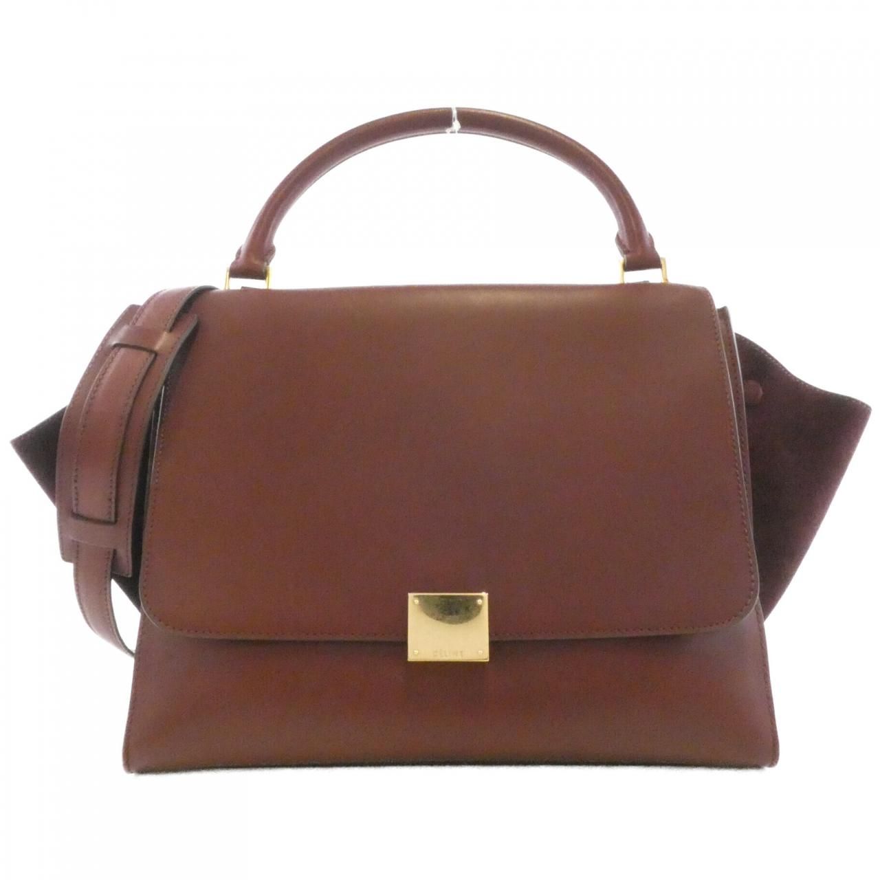 Celine Bag Handbag Burgundy