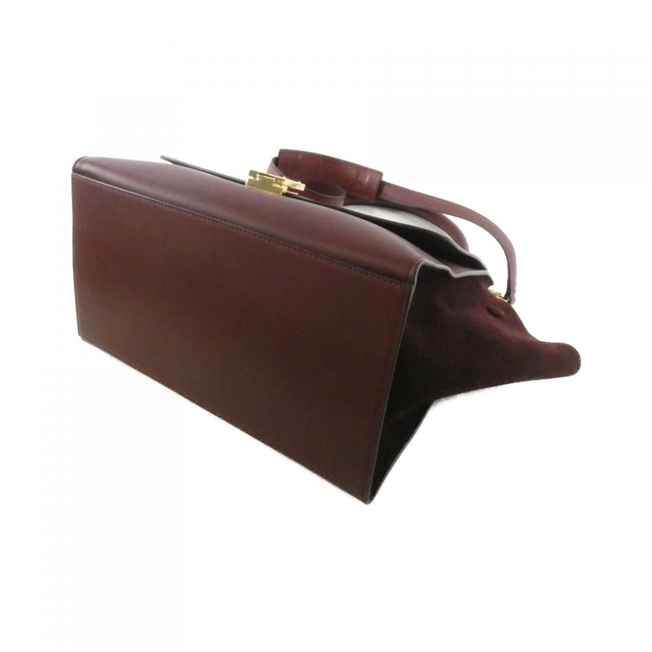 Celine Bag Handbag Burgundy — view 3
