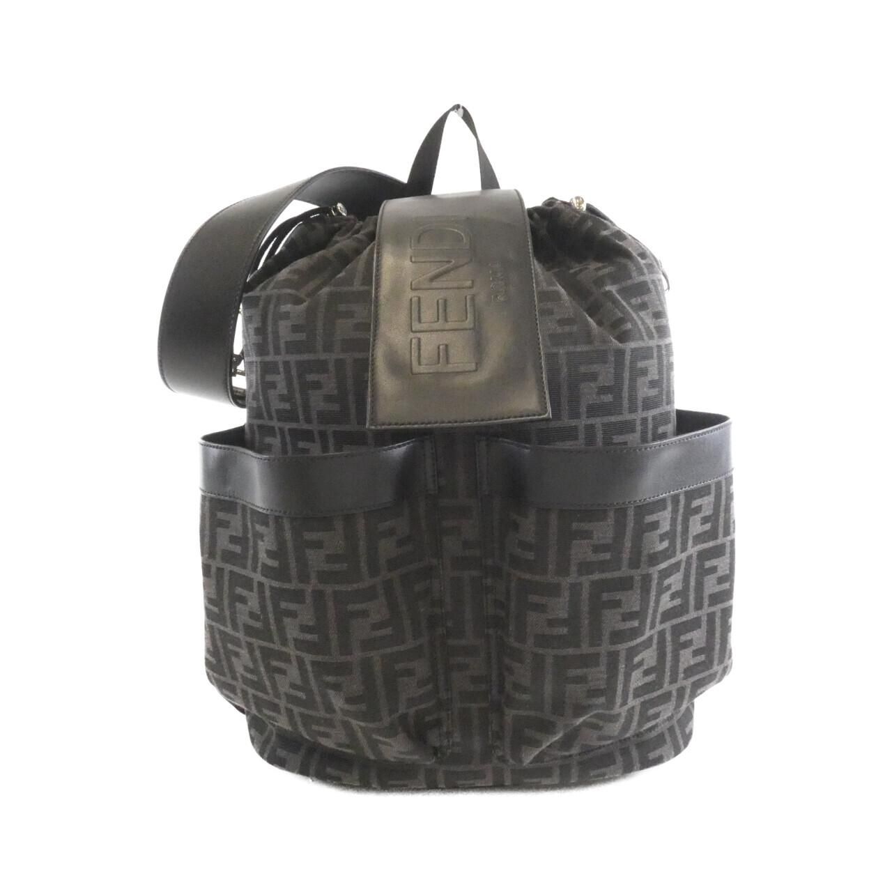 Fendi Strike Backpack Silver