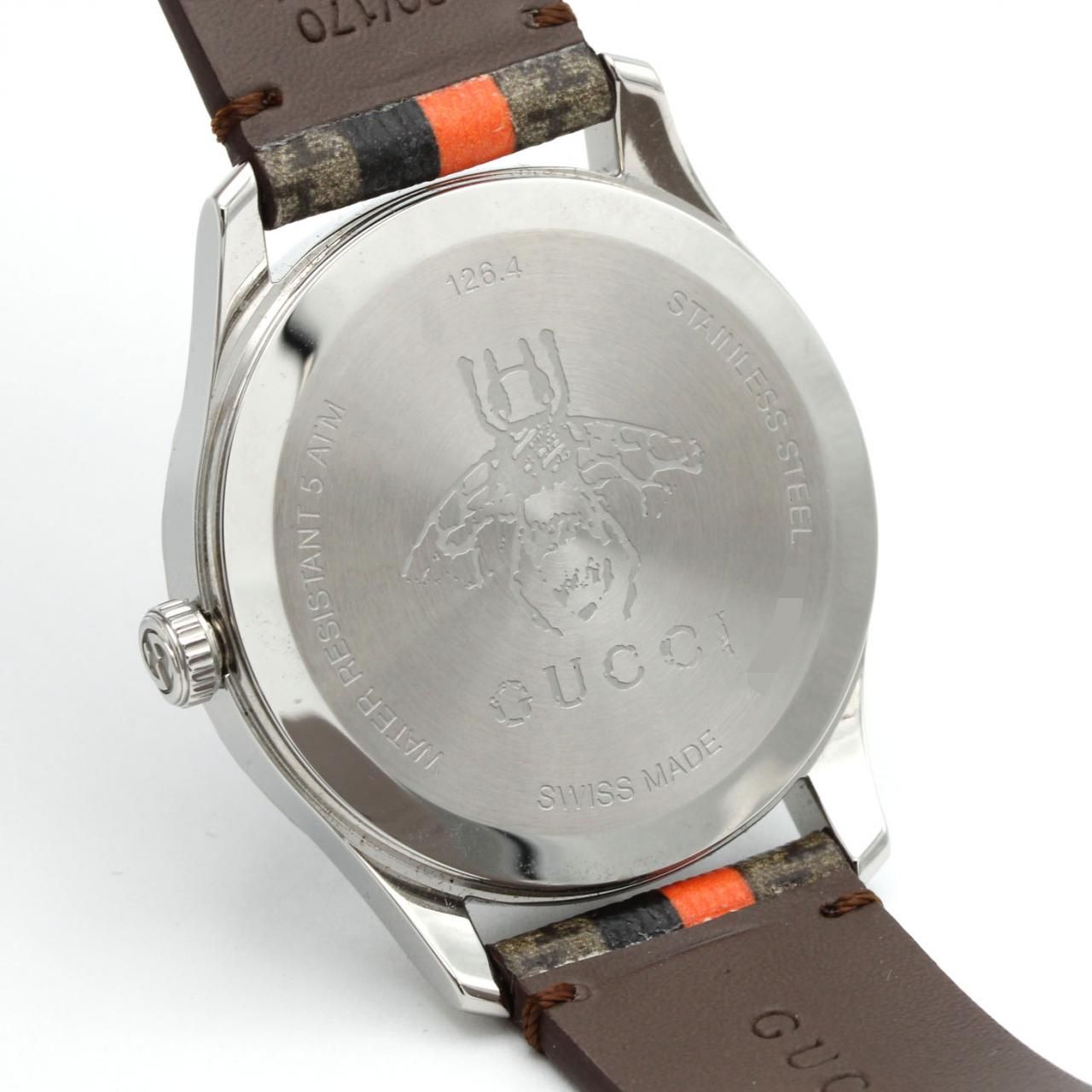 Gucci Timeless 126.4 SS Quartz Watch — view 5