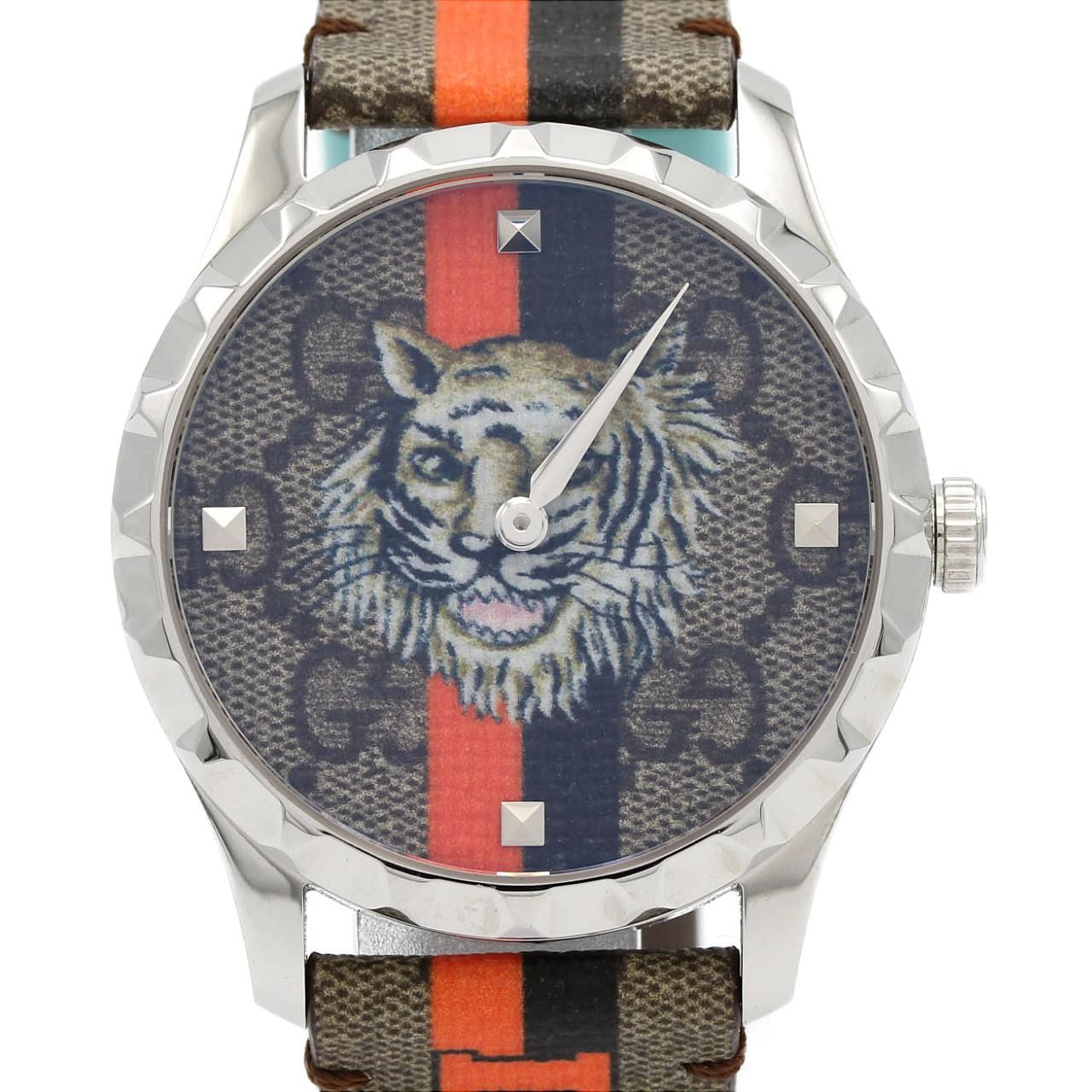 Gucci Timeless 126.4 SS Quartz Watch