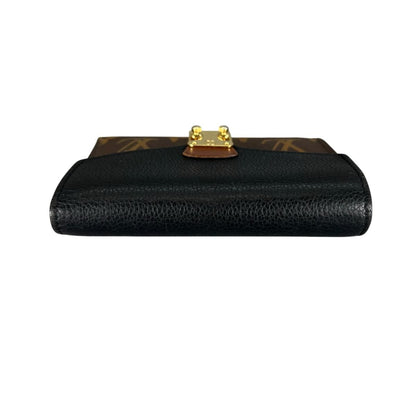 Louis Vuitton Monogram Bifold Wallet Portefeuille Pallas Compact Brown — view 3