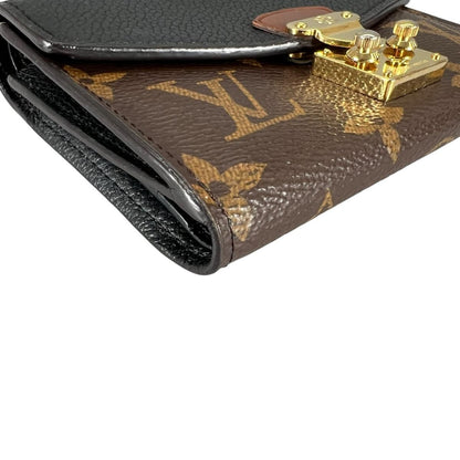 Louis Vuitton Monogram Bifold Wallet Portefeuille Pallas Compact Brown — view 6