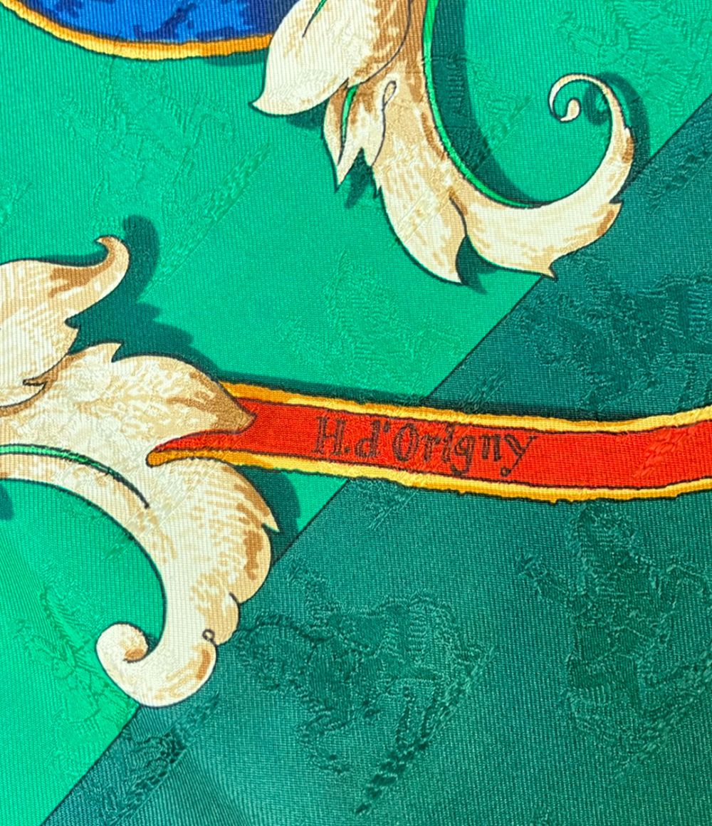 Hermes Scarf Carre 90 Silk 100% L'instrvction du — view 3