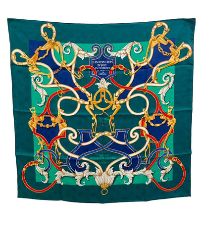 Hermes Scarf Carre 90 Silk 100% L'instrvction du