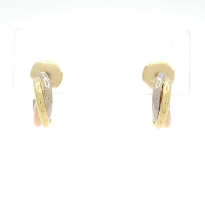 Cartier Earrings Trinity 18k