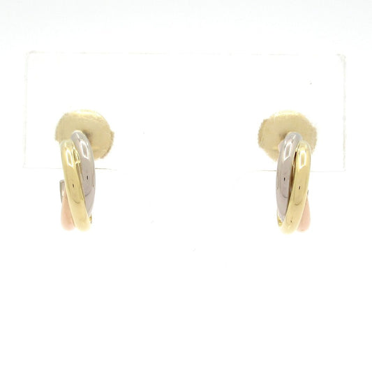 Cartier Earrings Trinity 18k