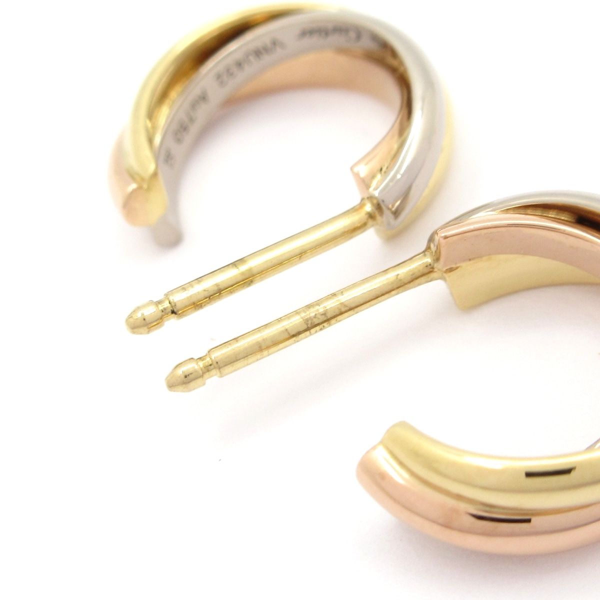 Cartier Earrings Trinity 18k — view 4
