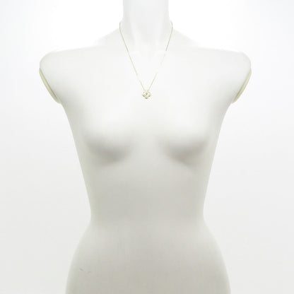 Van Cleef & Arpels Necklace Vintage Alhambra 18k Yellow Gold Diamond Pave — view 2