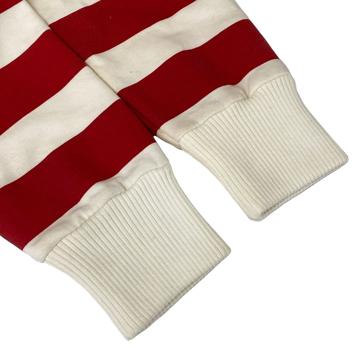 Chanel Sweatshirt 36 S Ivory Red Multi Crew Neck Long Sleeve Mademoiselle Cotton — view 5