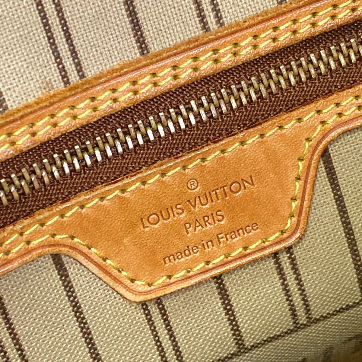 Louis Vuitton Tote Neverfull Beige — view 8