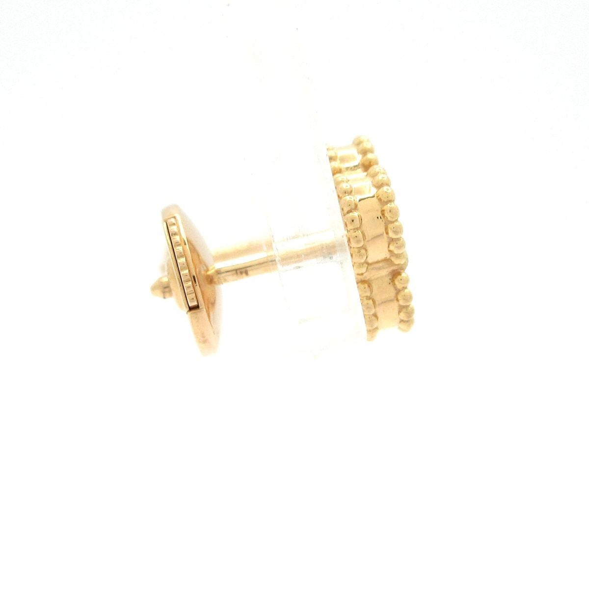 Van Cleef & Arpels Earrings Sweet Alhambra 18k Pink Gold Carnelian — view 2