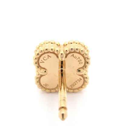 Van Cleef & Arpels Earrings Sweet Alhambra 18k Pink Gold Carnelian — view 5
