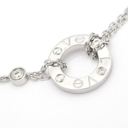 Cartier Bracelet Love Circle 18k White Gold Diamond — view 2