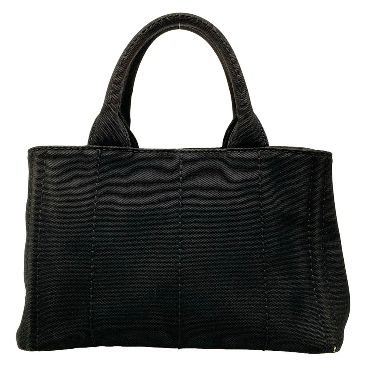 Prada Tote Canapa Black — view 3