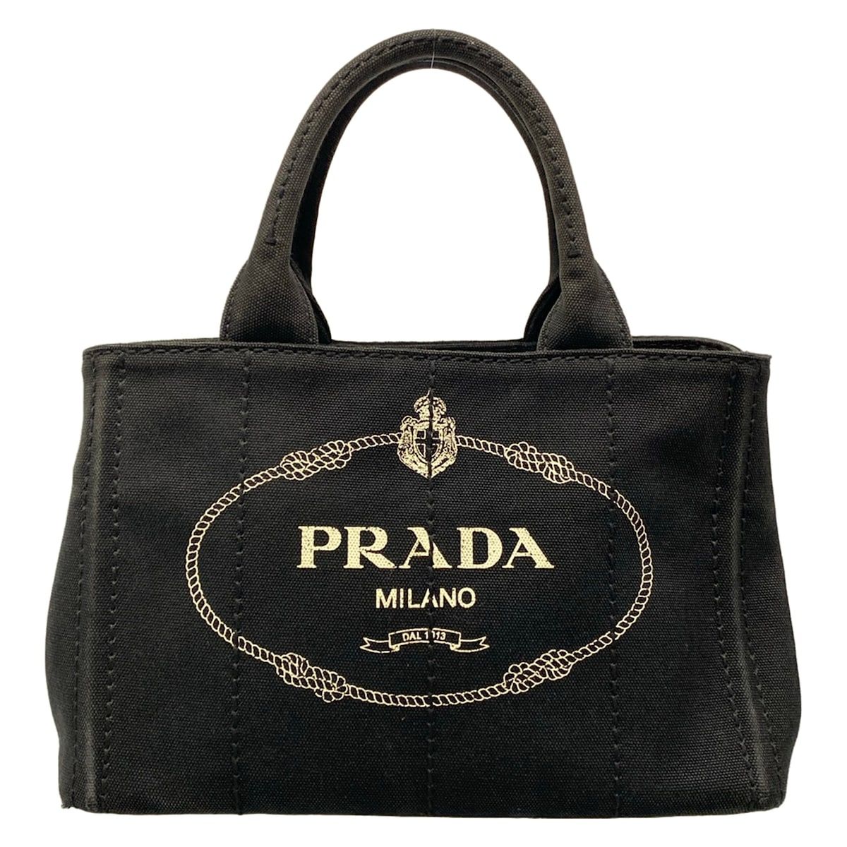 Prada Tote Canapa Black