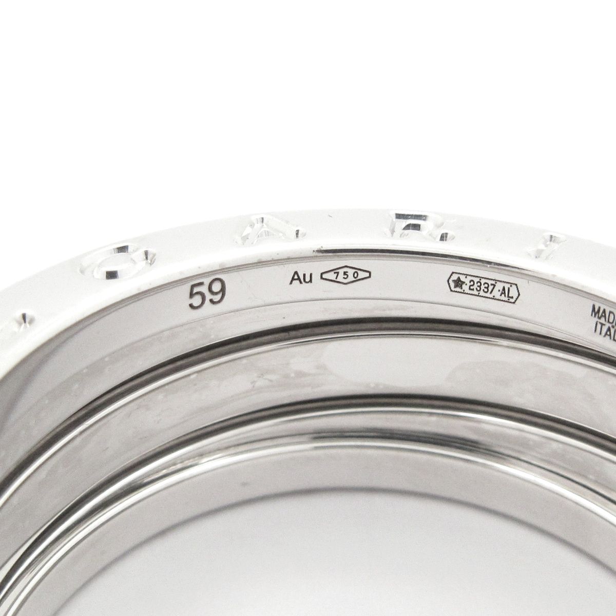 Bvlgari Ring 59 18k White Gold — view 6