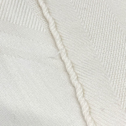 Hermes Shawl New Bliss Ivory Cashmere Silk Scarf — view 4