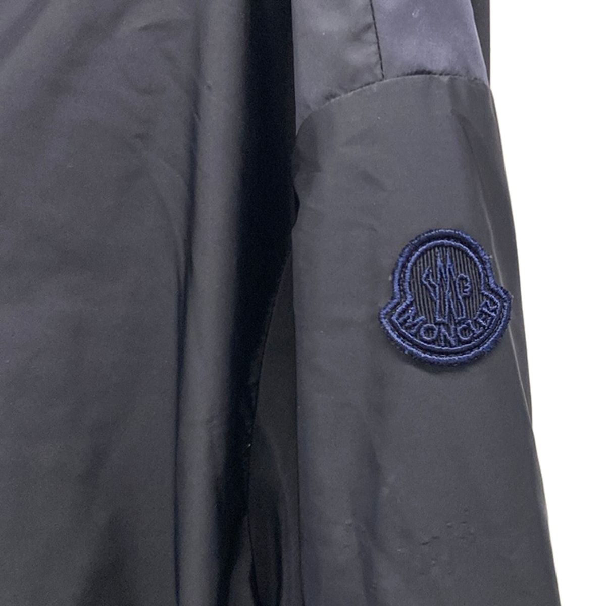 Moncler Jacket 00 XS Wete Dark Navy Long Sleeve Zip Up Hooded Spring Autumn — view 7