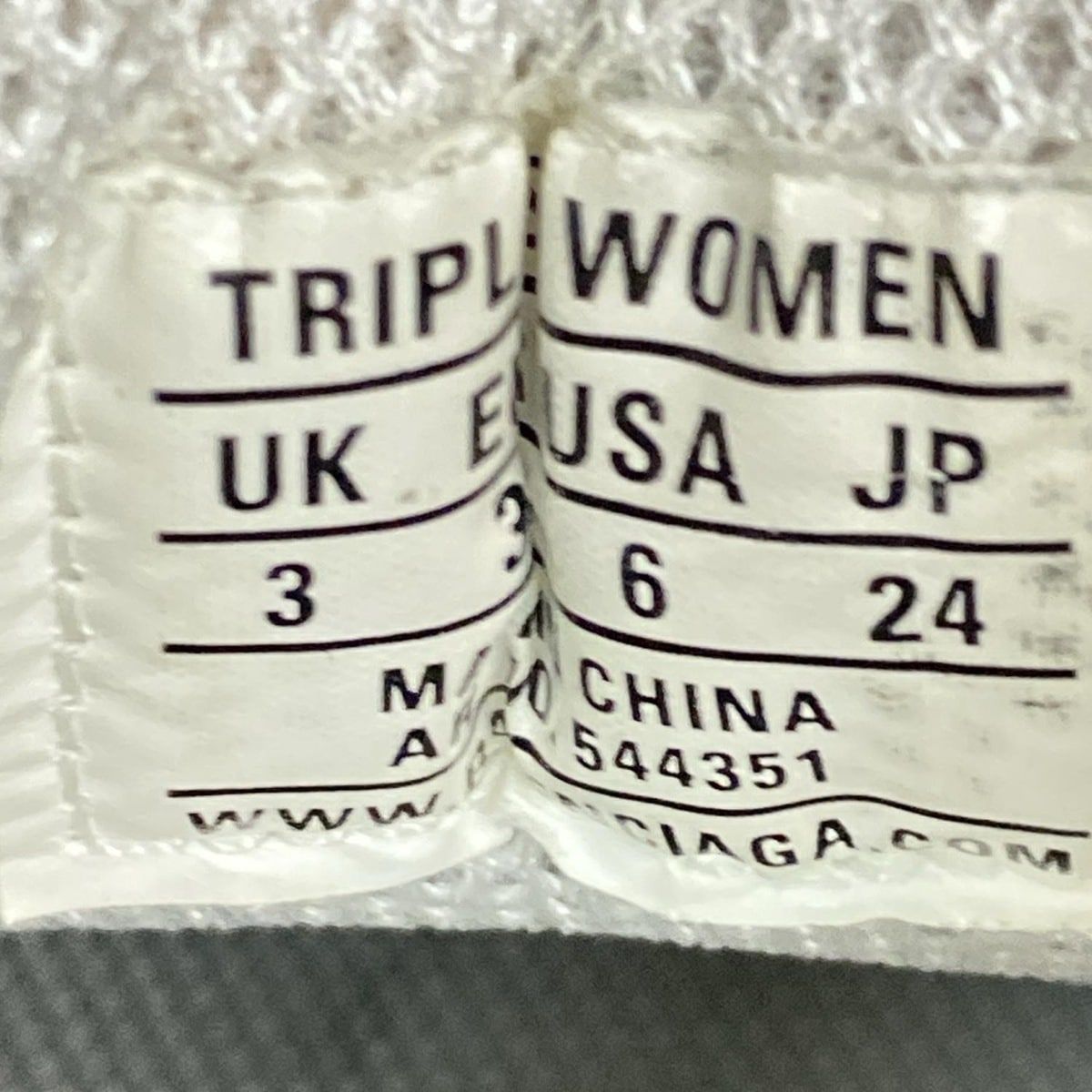 Balenciaga Sneakers Triple S White Clear Sole Leather — view 6