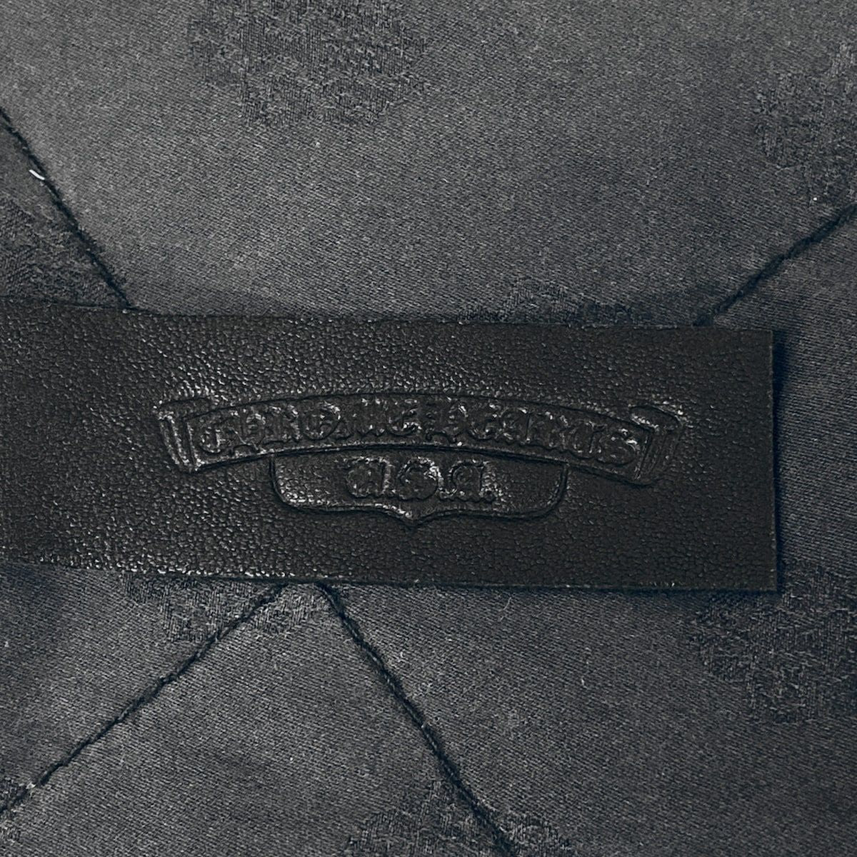 Chrome Hearts Down Vest X-large Blue Denim Quilted Autumn Winter Cotton — view 3
