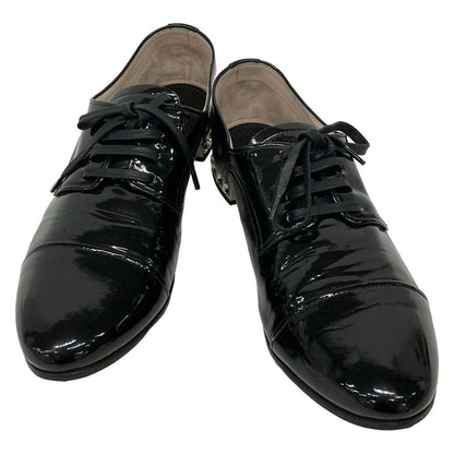 Miu Miu Shoes 37 Black Visual Leather — view 2