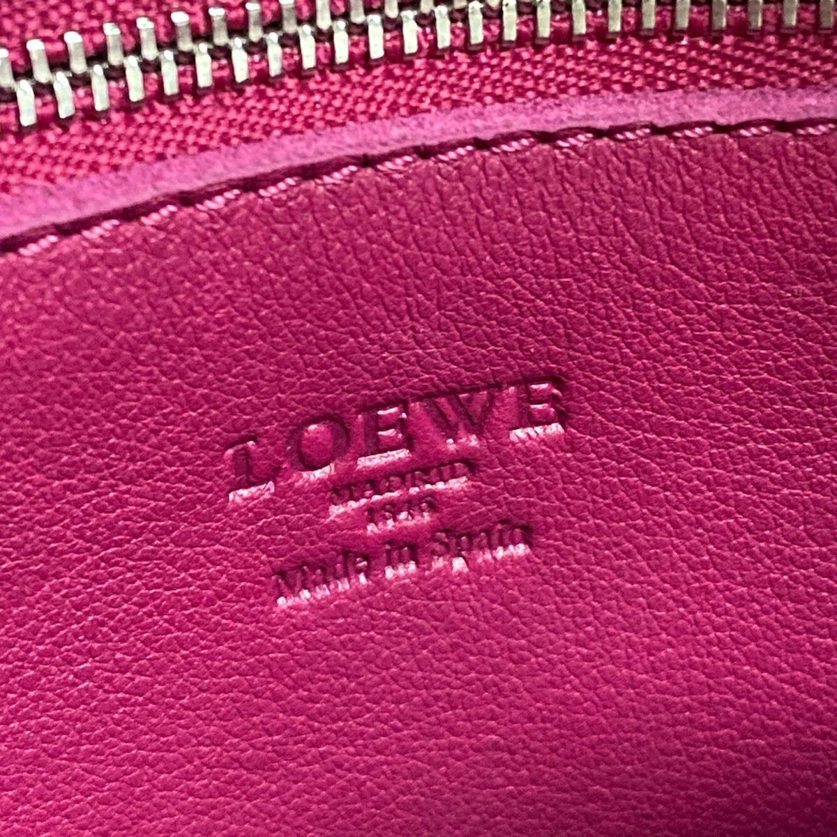 Loewe Handbag Amazona 36 Pink Leather — view 8