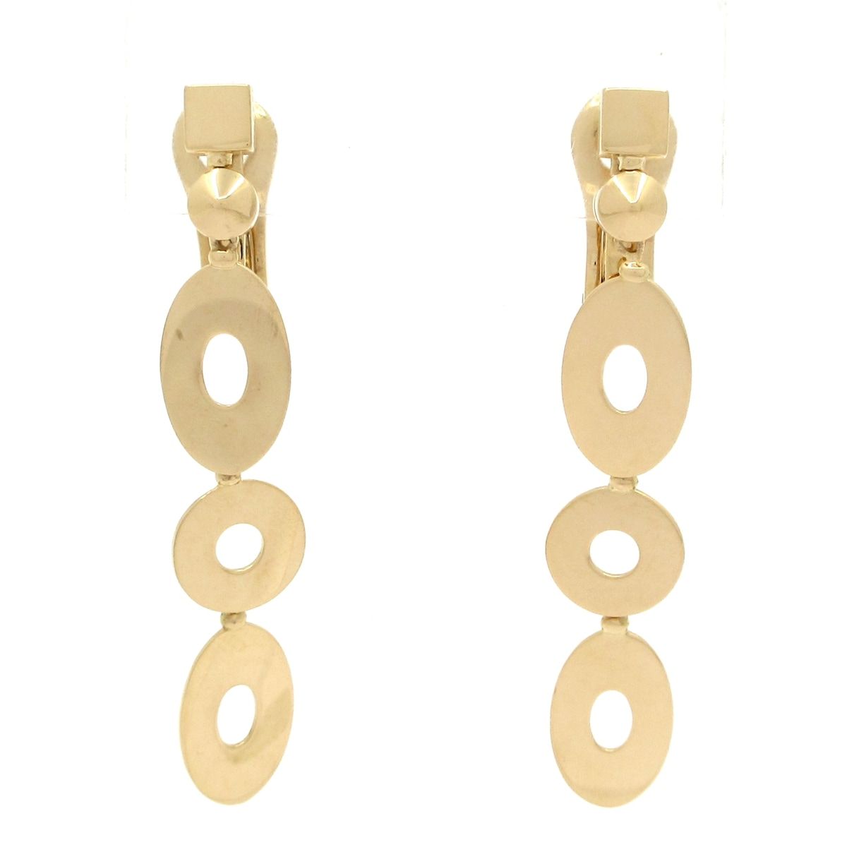 Bvlgari Earrings Lucia 18k Yellow Gold