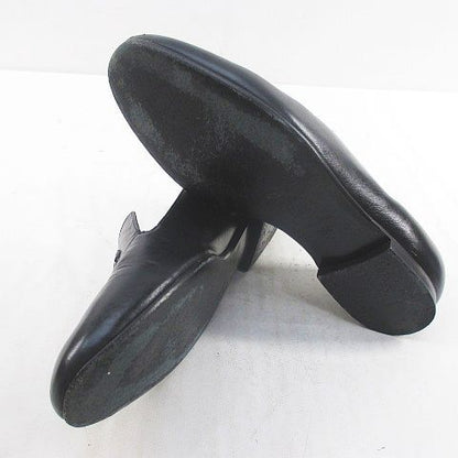Chanel Opera Shoes CC Logo 35c Black Leather — view 7