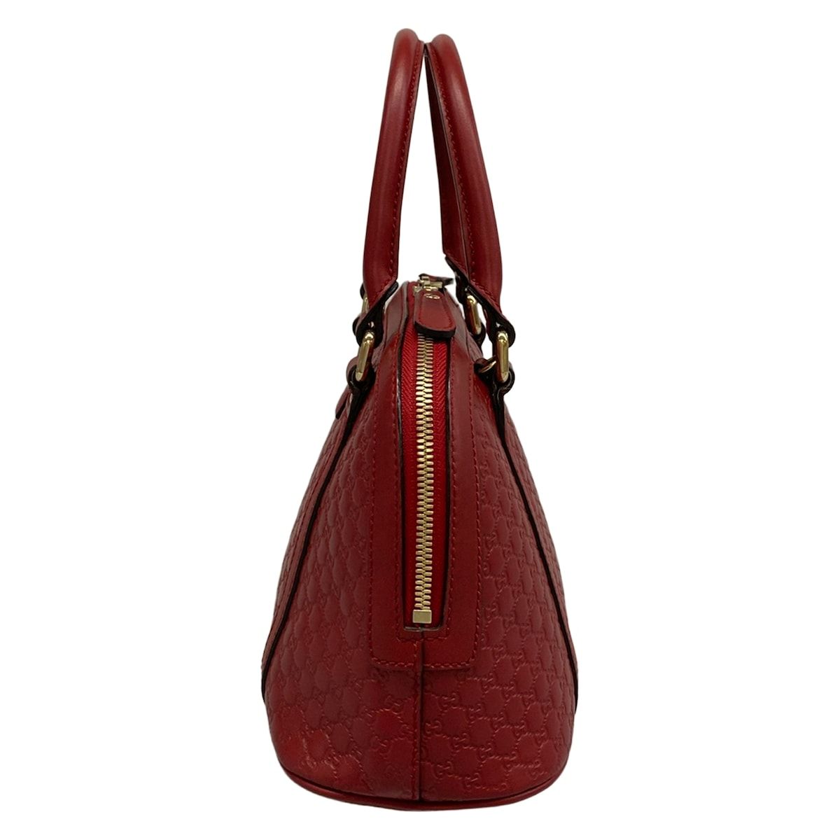 Gucci Handbag Micro Guccissima Red Leather — view 4