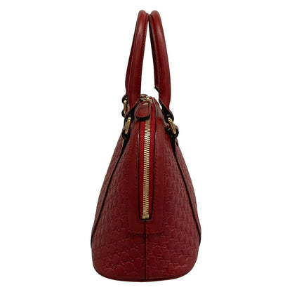Gucci Handbag Micro Guccissima Red Leather — view 2