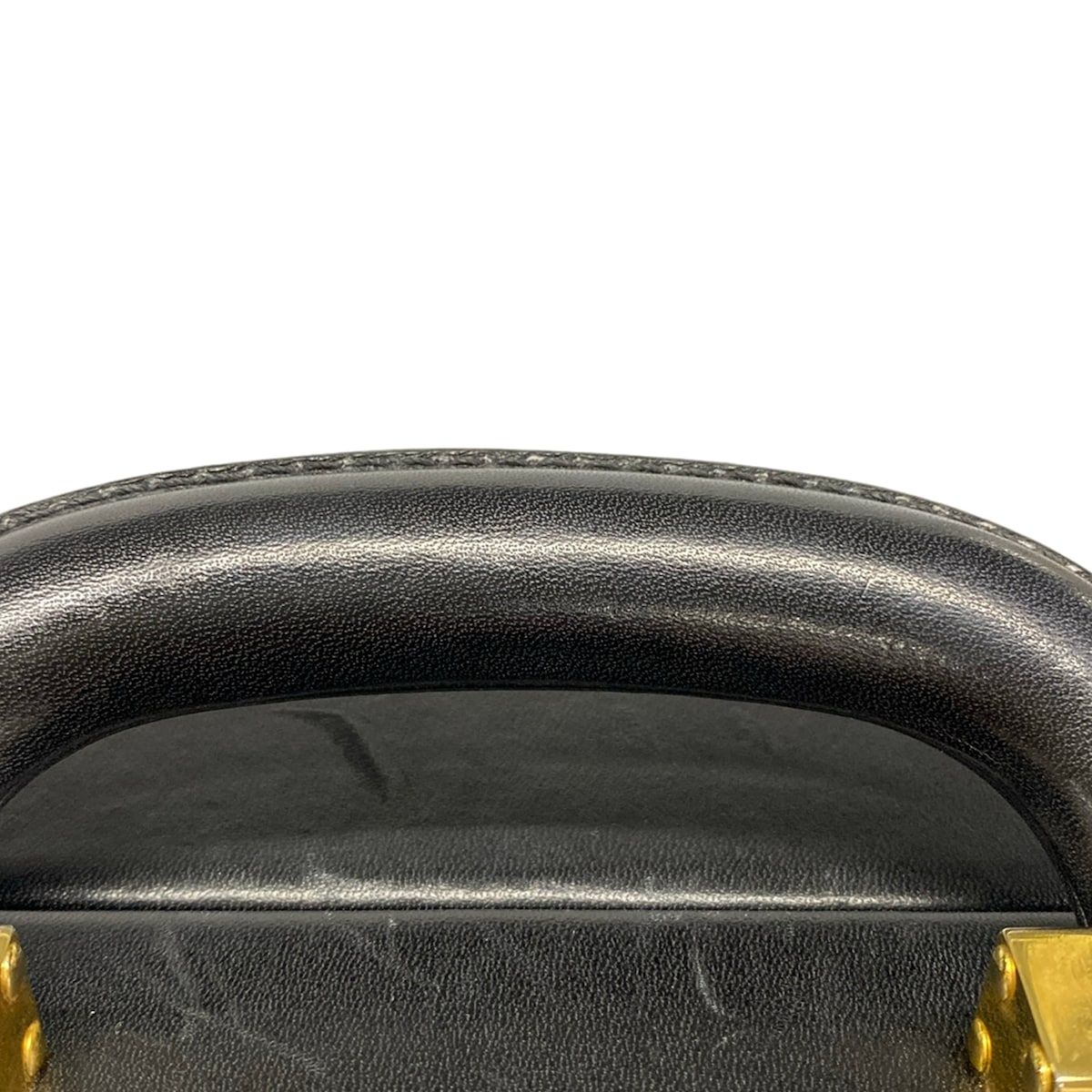 Loewe Attache Case Black Leather Handbag — view 9