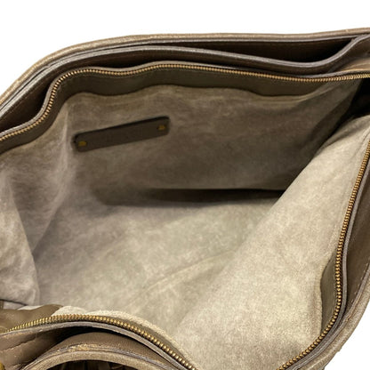 Bottega Veneta Shoulder Bag Intrecciato Dark Brown Removable Strap Leather — view 7