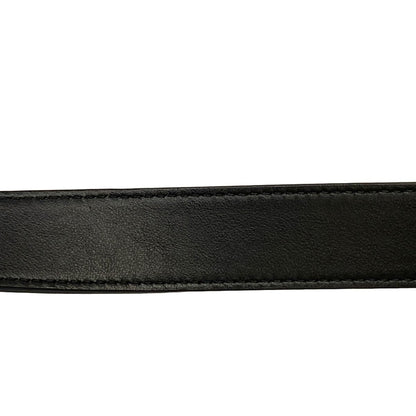Fendi Shoulder Bag Baguette Slim Zucca Pattern Red Bordeaux Black Leather — view 9