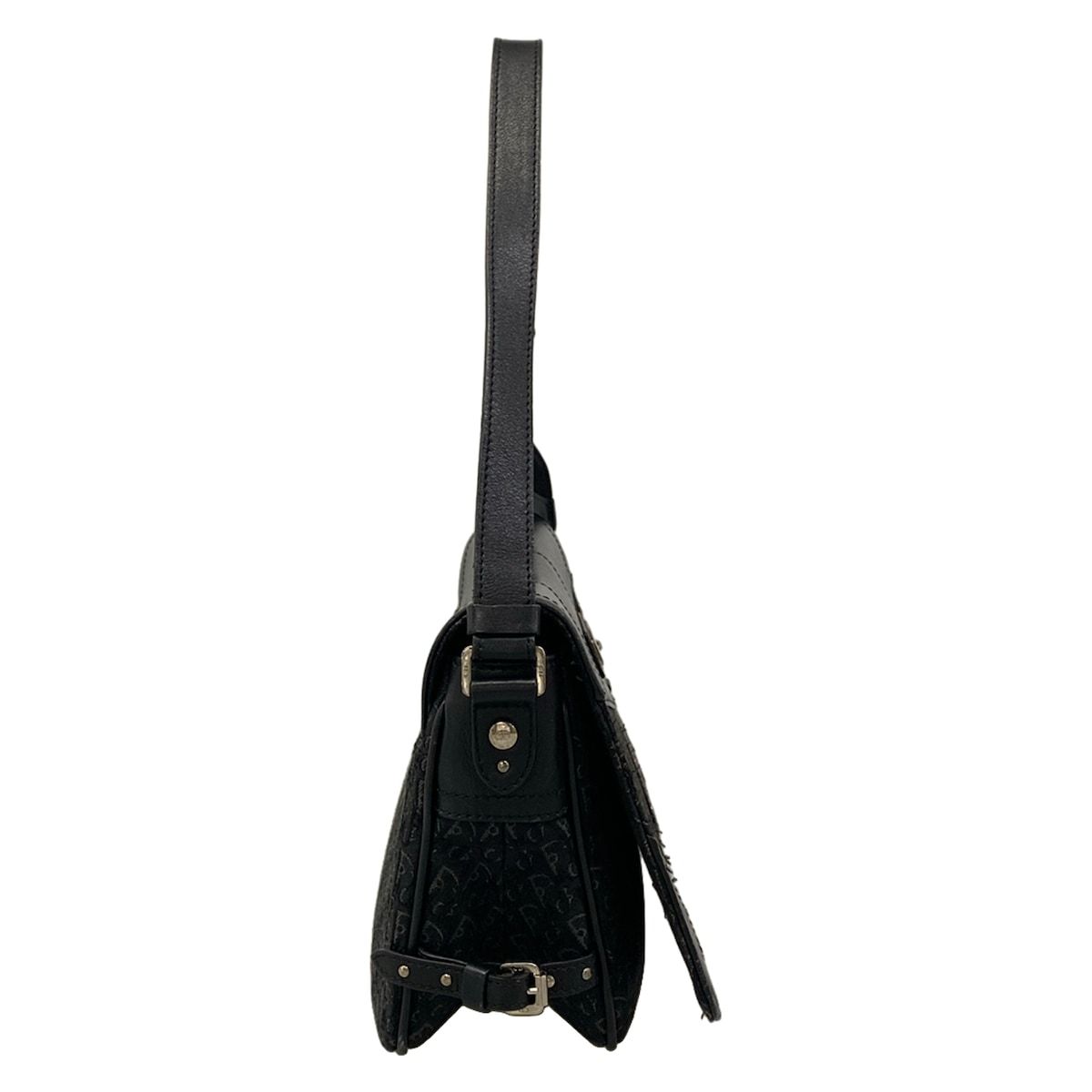 Dior Shoulder Bag Black Leather — view 2